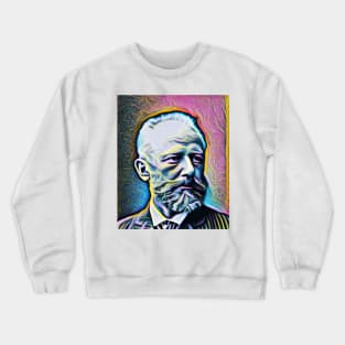 Pyotr Ilyich Tchaikovsky Portrait | Pyotr Ilyich Tchaikovsky Artwork 10 Crewneck Sweatshirt